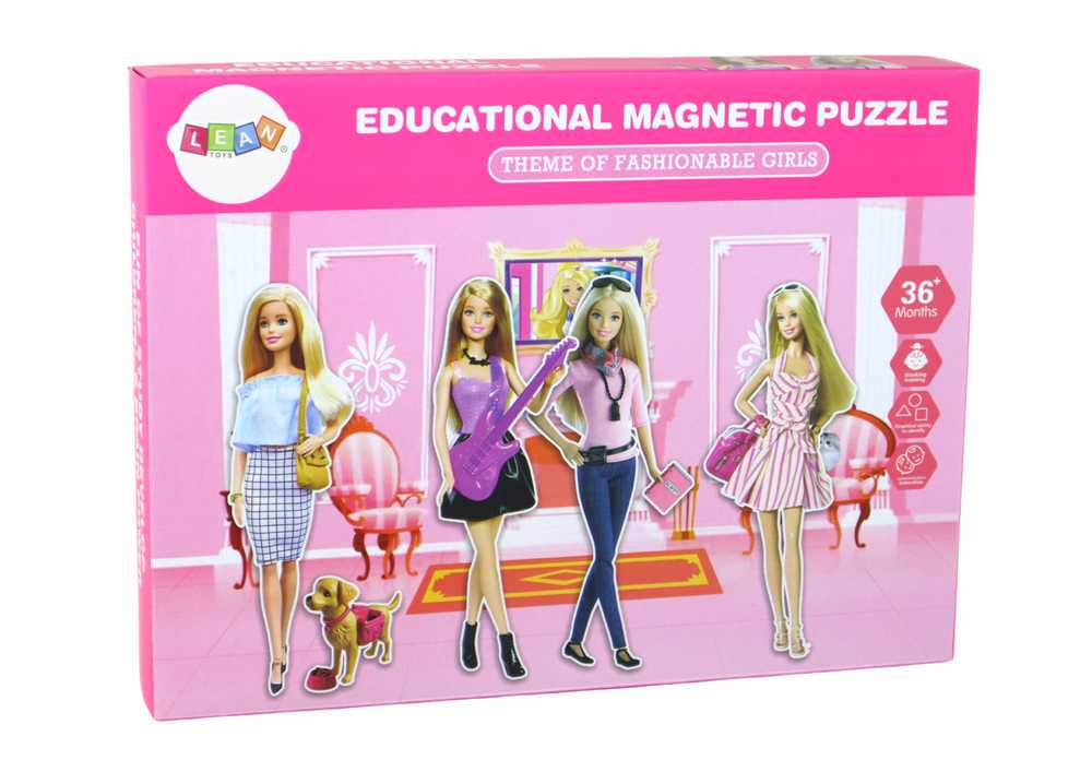 Magnetinė dėlionė Barbie