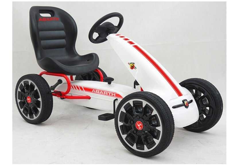 Minamas kartingas Gokart ABARTH, baltas