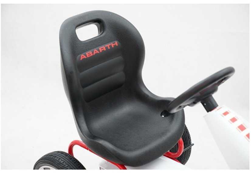 Minamas kartingas Gokart ABARTH, baltas