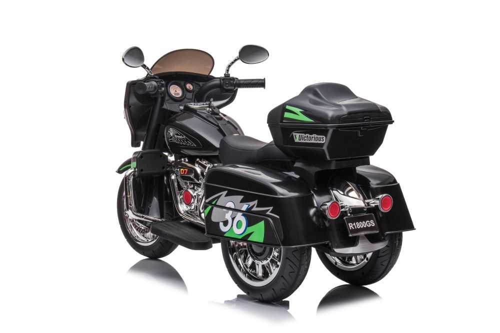 Goldwing NEL-R1800GS triratis elektrinis motociklas, juodas