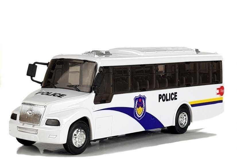 MODERL SERIES policijos autobusas, baltas