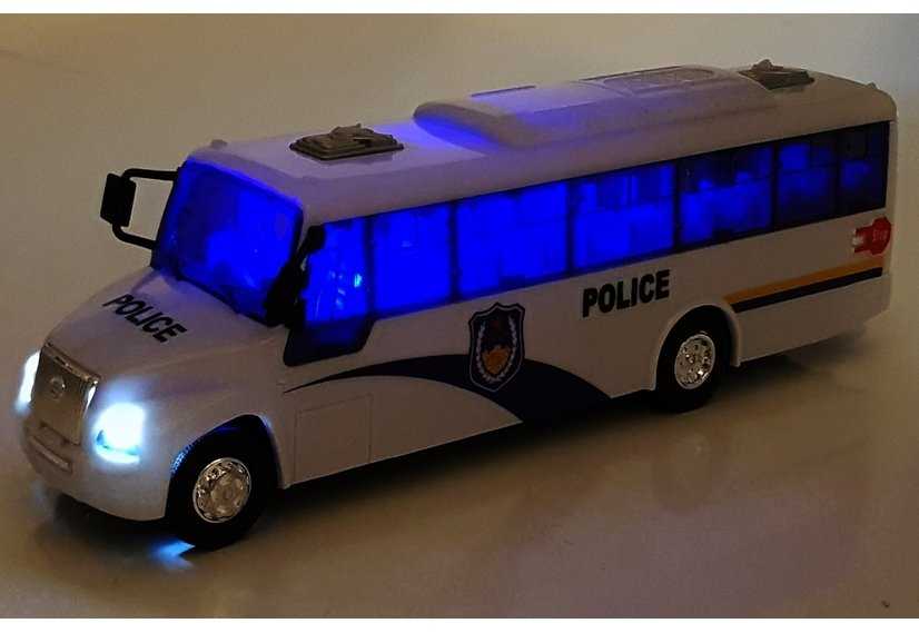 MODERL SERIES policijos autobusas, baltas