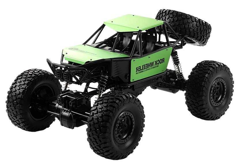 Nuotoliniu būdu valdomas automobilis Monster Truck, 1:8, žalias