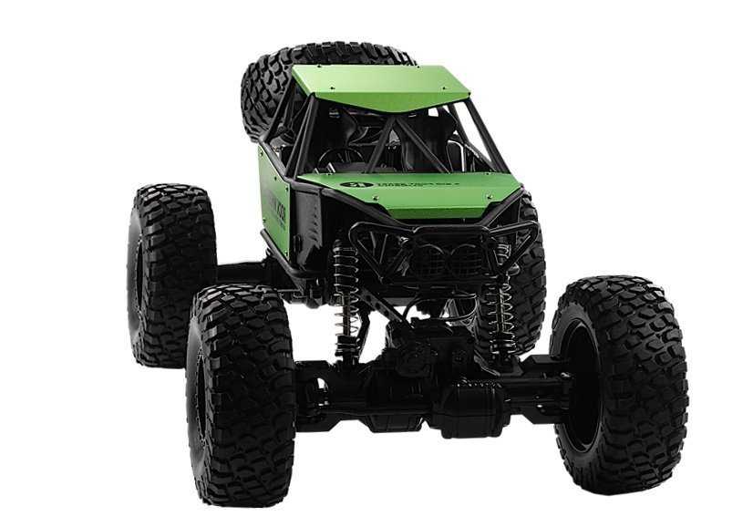 Nuotoliniu būdu valdomas automobilis Monster Truck, 1:8, žalias