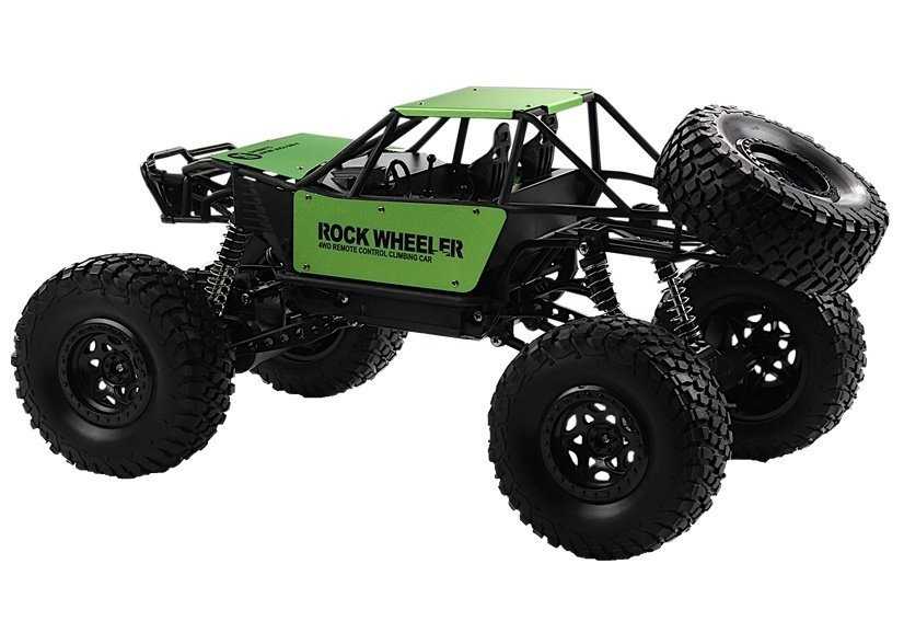 Nuotoliniu būdu valdomas automobilis Monster Truck, 1:8, žalias