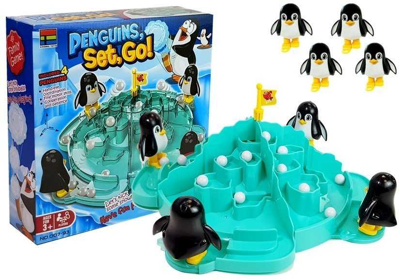 Stalo žaidimas Penguins Set Go