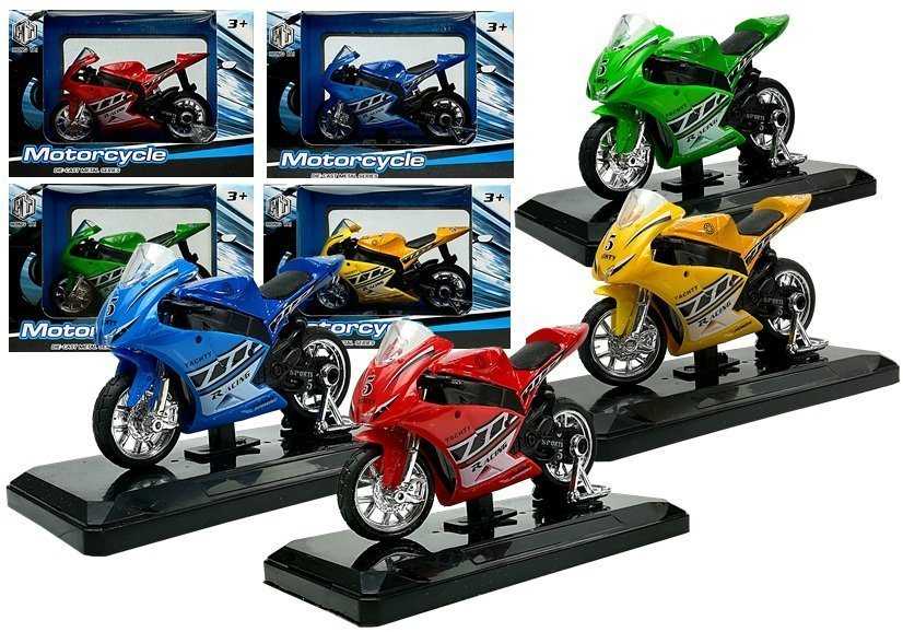 Sportinis motociklas su garsais 1:18