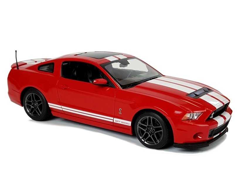 Automobilis R/C Ford Shelby Rastar 1:14, raudonas