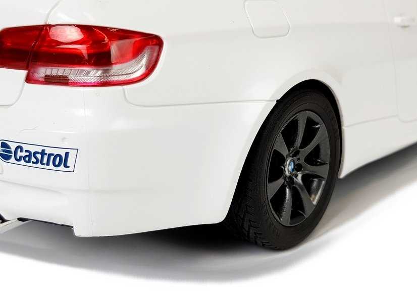 Nuotoliniu būdu valdomas BMW M3 Rastar, baltas