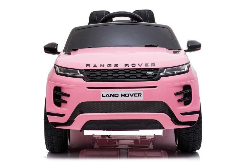 Vaikiškas vienvietis elektromobilis Range Rover Evoque, rožinis