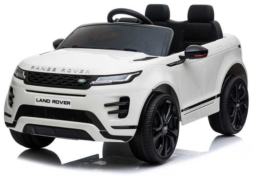 Vaikiškas vienvietis elektromobilis Range Rover Evoque, baltas