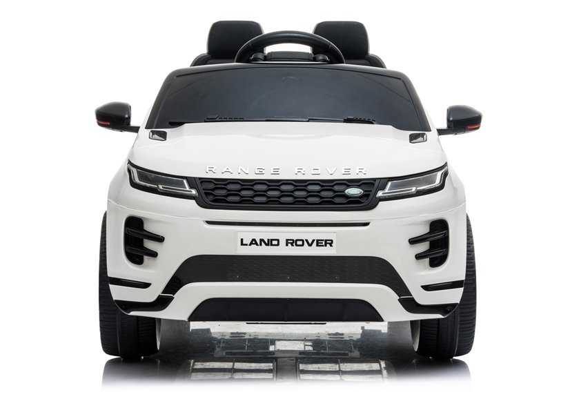 Vaikiškas vienvietis elektromobilis Range Rover Evoque, baltas