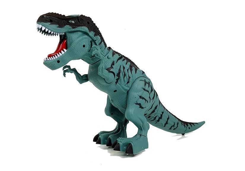 Žaislinis interaktyvus dinozauras Tiranozauras, mėlynas