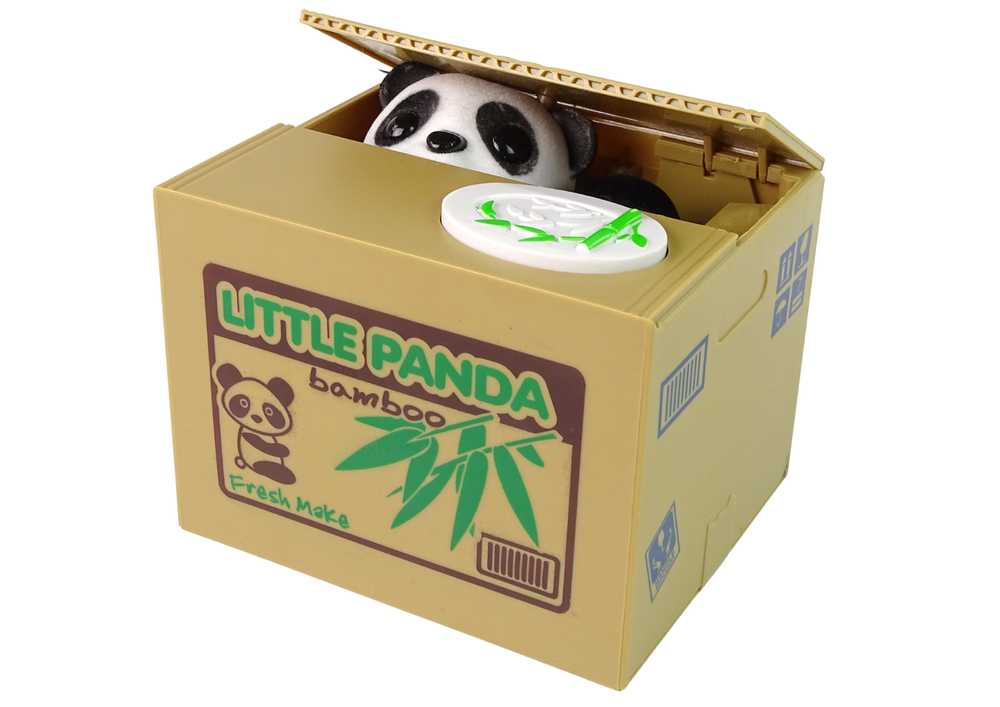 Interaktyvi taupyklė - Panda