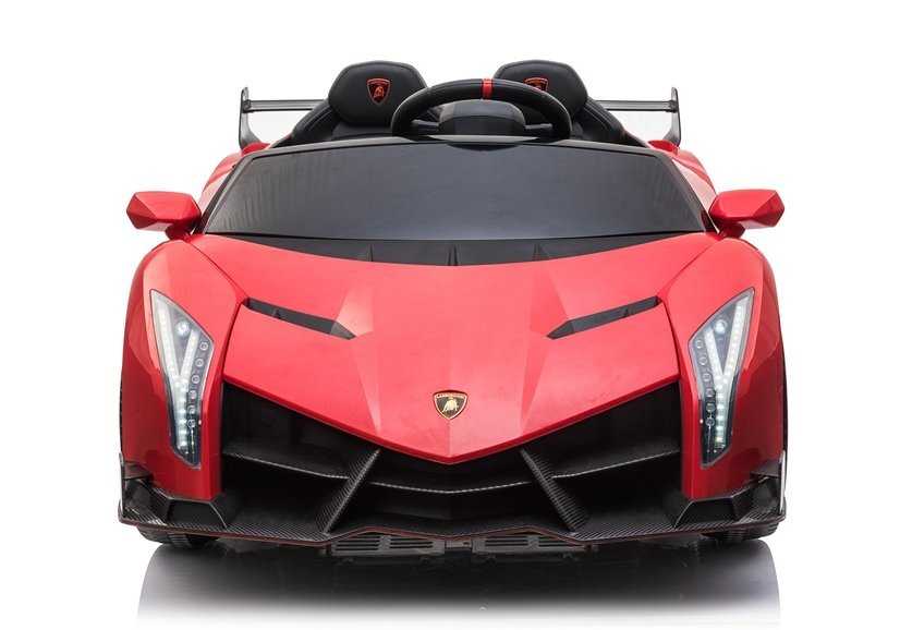 Vaikiškas elektromobilis Lamborghini Veneno MP4, raudonas