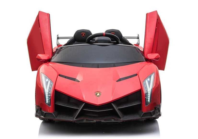 Vaikiškas elektromobilis Lamborghini Veneno MP4, raudonas