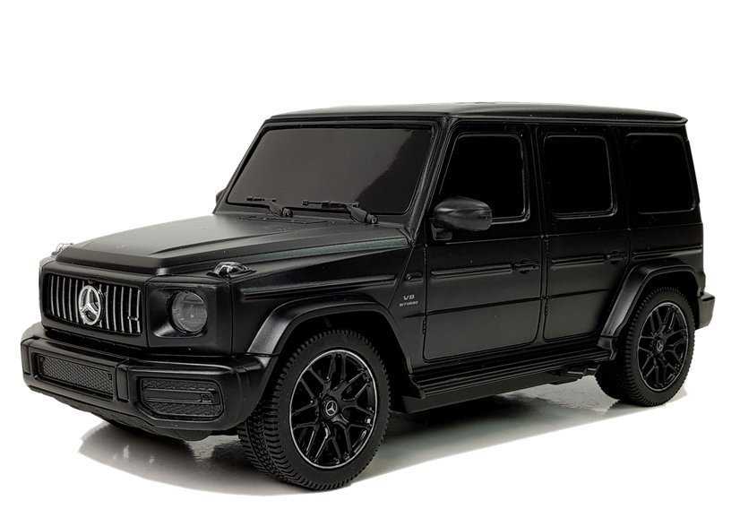 Nuotoliniu būdu valdomas automobilis Mercedes AMG G63, 1:24, juodas