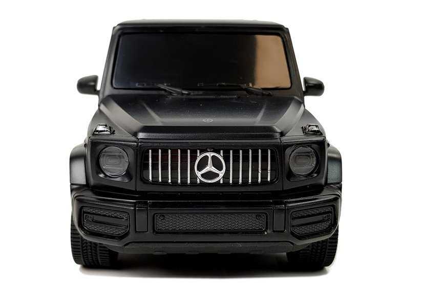 Nuotoliniu būdu valdomas automobilis Mercedes AMG G63, 1:24, juodas