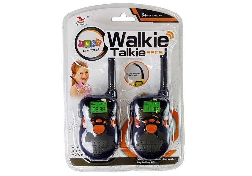 Žaislinės racijos - Walkie Talkie, tamsiai mėlynos