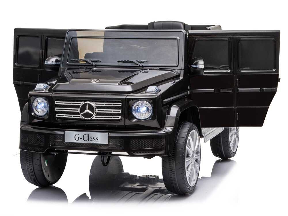 Vaikiškas vienvietis elektromobilis Mercedes G500, juodas