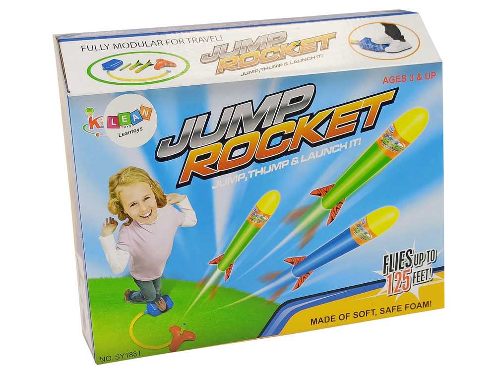 Žaislinių raketų rinkinys - Jump Rocket