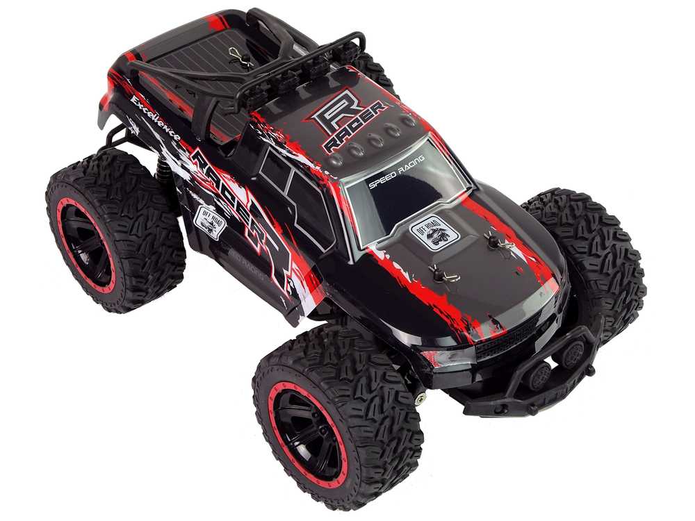 Nuotoliniu būdu valdomas automobilis Off-Road , 1:12, raudonas