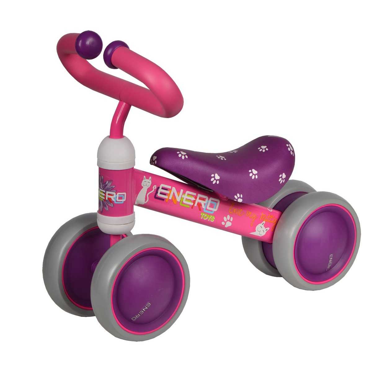 Balansinis dviratukas - Enero Love Kitty, rožinis