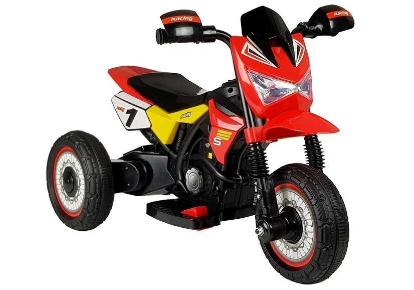 Vaikiškas elektrinis motociklas GTM2288-A, raudonas